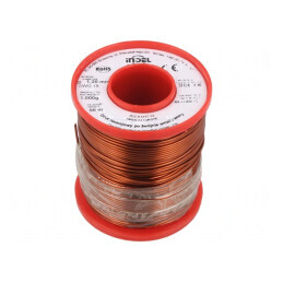 Sârmă emailată dublu 1,2mm 1kg Cu 65-200°C | Electronic-mag.ro | Componente Electronice