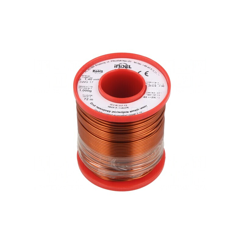 Sârmă Emailată Dublu 1.4mm 1kg Cu | Electronic-mag.ro | Componente Electronice