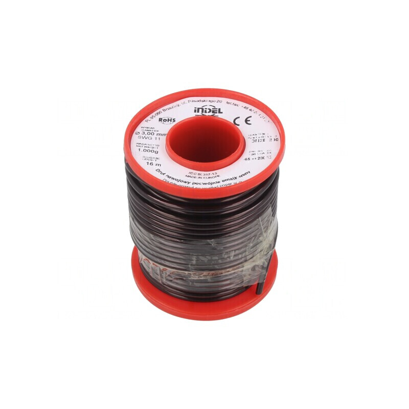 Sârmă dublu emailată 3mm 1kg Cu | Electronic-mag.ro | Componente Electronice