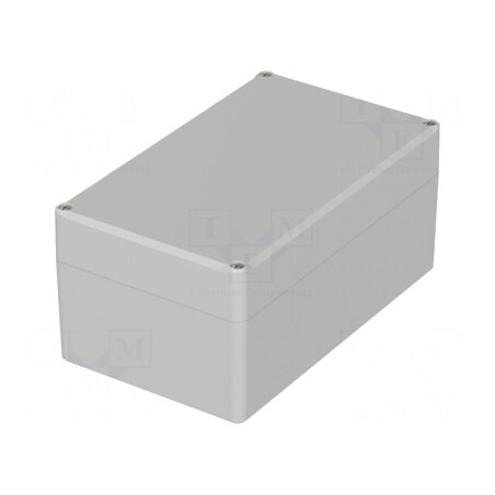 Carcasă Universală 120x200x92mm Gri EUROMAS II | Electronic-mag.ro | Componente Electronice