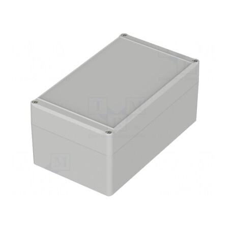 Carcasă Universală 120x200x92mm Gri EUROMAS II | Electronic-mag.ro | Componente Electronice