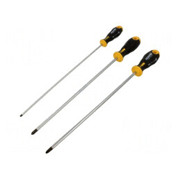 Kit Șurubelnițe ERGONIC 3 Bucăți Phillips Pozidriv Plată | Electronic-mag.ro | Componente Electronice