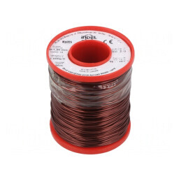 Sârmă Bobină Emailată 1,2mm 1kg Cu 65-200°C | Electronic-mag.ro | Componente Electronice