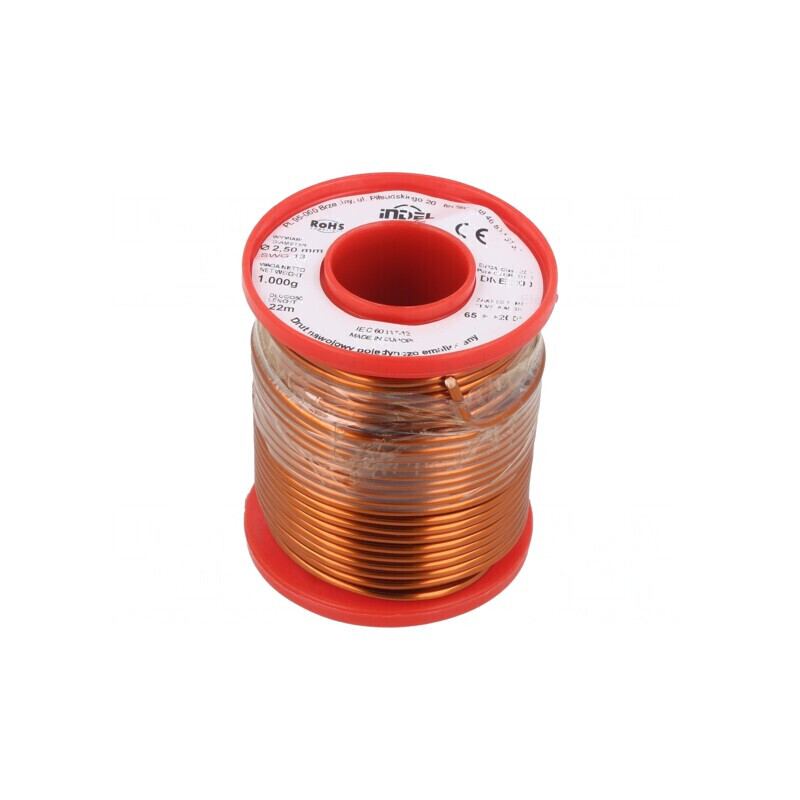 Sârmă Cupru Emailată 2,5mm 1kg | Electronic-mag.ro | Componente Electronice Sârmă Cupru Emailată 2,5mm 1kg | Electronic-mag.ro | Componente Electronice