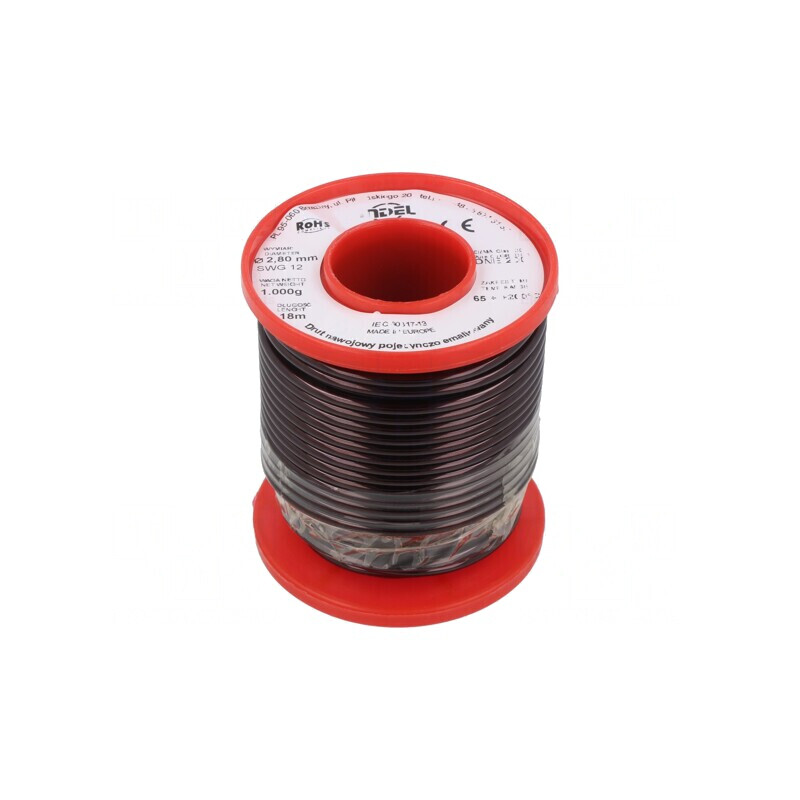 Sârmă Emailată 2,8mm 1kg Cu 65-200°C | Electronic-mag.ro | Componente Electronice