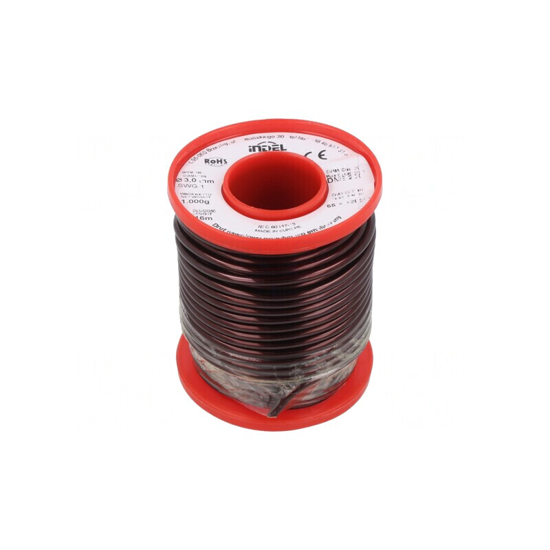 Sârmă Emailată Cupru 3mm 1kg | Electronic-mag.ro | Componente Electronice