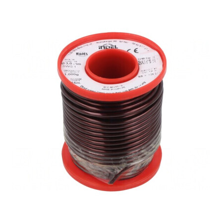 Sârmă Emailată Cupru 3mm 1kg | Electronic-mag.ro | Componente Electronice