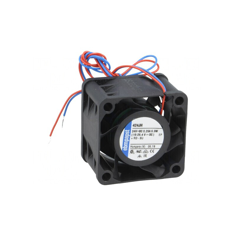Ventilator DC Axial 24V 40x40x28mm 38m3/h 54dBA Cu Bilă | Electronic-mag.ro | Componente Electronice