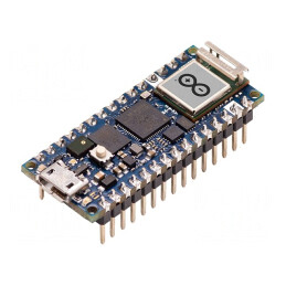 Arduino Nano RP2040 Connect cu Headere, 3.3V, USB Micro, 133MHz
