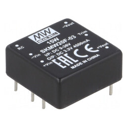 Convertor DC/DC 20W 9-36V la 3.3V 4500mA | Electronic-mag.ro | Componente Electronice