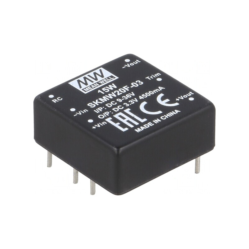 Convertor DC/DC 20W 9-36V la 3.3V 4500mA | Electronic-mag.ro | Componente Electronice Convertor DC/DC 20W 9-36V la 3.3V 4500mA | Electronic-mag.ro | Componente Electronice