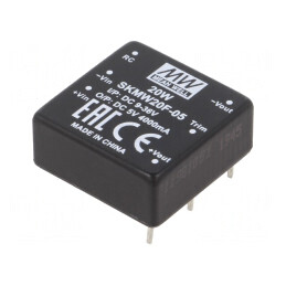 Convertor DC/DC 20W 9-36V la 5V 4A THT | Electronic-mag.ro | Componente Electronice