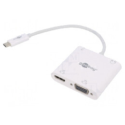 Adaptor USB 3.0 0,15m Alb | Electronic-mag.ro | Componente Electronice