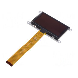 Afișaj OLED Grafic 2.7" 128x64 Galben | Electronic-mag.ro | Componente Electronice