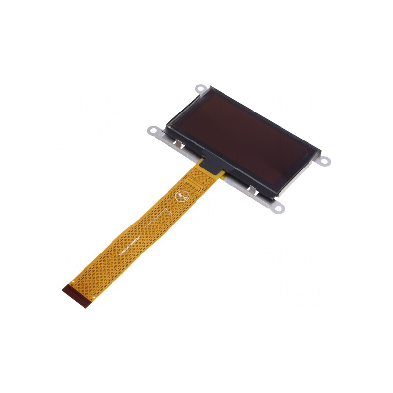 Afișaj OLED Grafic 2.7" 128x64 Galben | Electronic-mag.ro | Componente Electronice