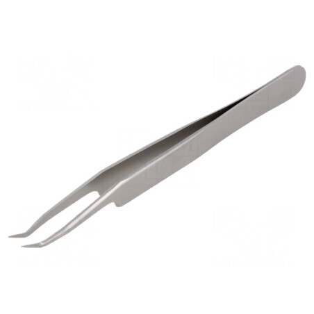 Pensetă Precizie 115mm Vârf Curbat | Electronic-mag.ro | Componente Electronice