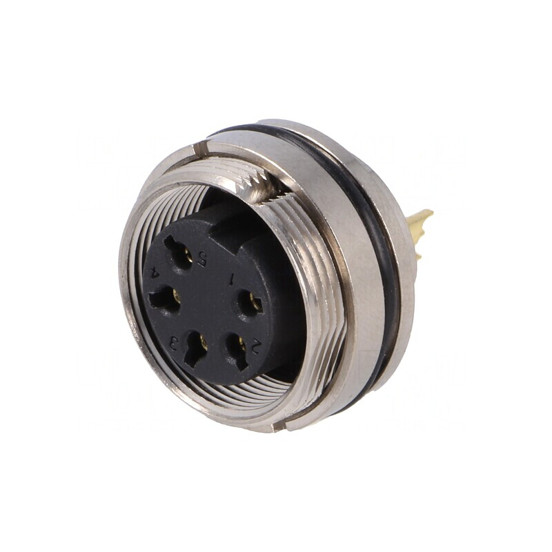 Conector M16 Mamă 5 PIN 250V IP67 | Electronic-mag.ro | Componente Electronice Conector M16 Mamă 5 PIN 250V IP67 | Electronic-mag.ro | Componente Electronice