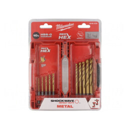 Set Burghie Metal Impact Oțel Rapid HSS-G | Electronic-mag.ro | Componente Electronice