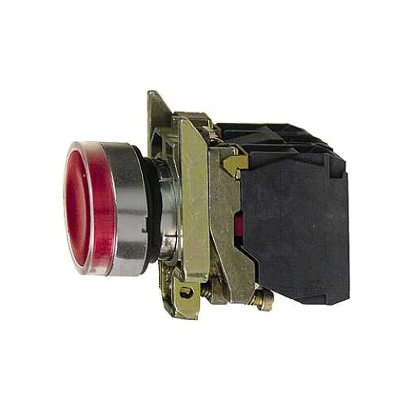 Comutator Acționat prin Apăsare 22mm 1NC/1NO XB4BW34B5 | Electronic-mag.ro | Componente Electronice