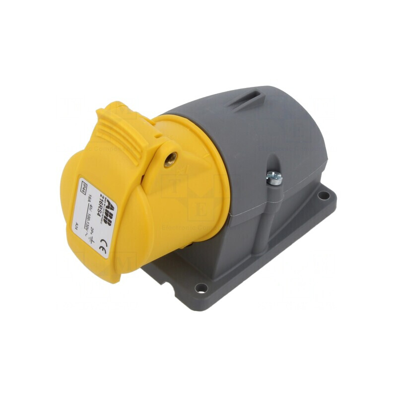 Conector de alimentare AC trifazat în unghi IP44 | Electronic-mag.ro | Componente Electronice