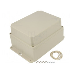 Carcasă Universală cu Lame de Fixare 146x186x110mm | Electronic-mag.ro | Componente Electronice