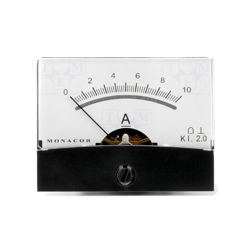 Ampermetru de Panou 0-10A DC Clasa 2 | Electronic-mag.ro | Componente Electronice Ampermetru de Panou 0-10A DC Clasa 2 | Electronic-mag.ro | Componente Electronice