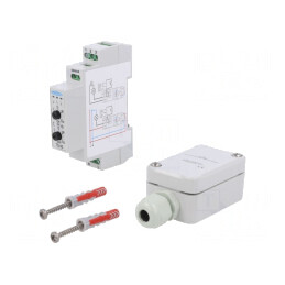 Întrerupător crepuscular pentru şină DIN 230V | Electronic-mag.ro | Componente Electronice