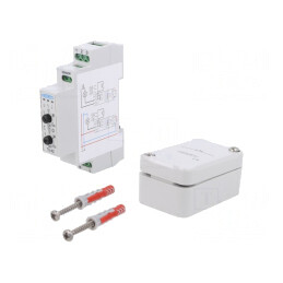 Întrerupător crepuscular DIN 230VAC IP20 SPDT | Electronic-mag.ro | Componente Electronice