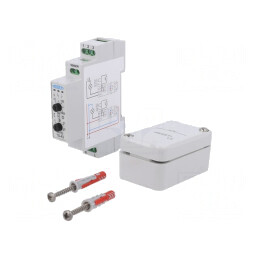 Întrerupător Crepuscular DIN 230VAC SPDT IP20 | Electronic-mag.ro | Componente Electronice