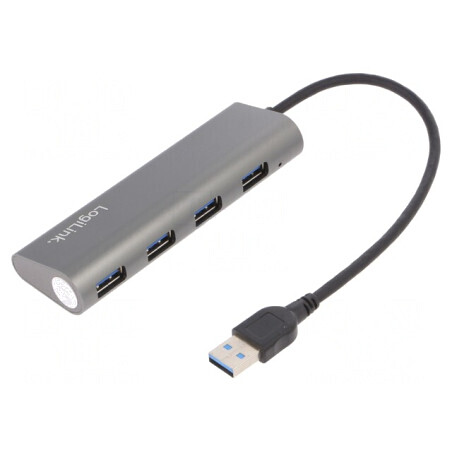 Hub USB 3.0 cu 4 Porturi, 5Gbps | Electronic-mag.ro | Componente Electronice