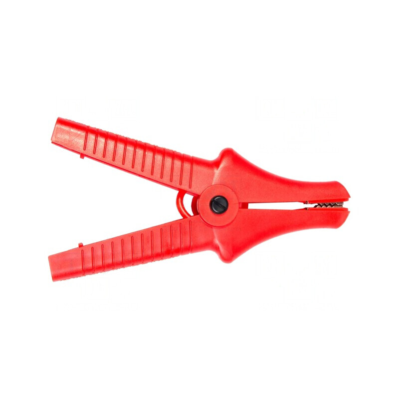 Bornă crocodil 32A roşie cu izolaţie 43mm 11kV | Electronic-mag.ro | Componente Electronice Bornă crocodil 32A roşie cu izolaţie 43mm 11kV | Electronic-mag.ro | Componente Electronice