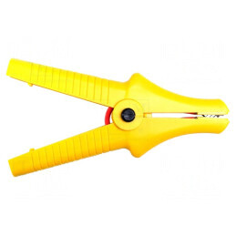 Bornă crocodil galbenă 32A 43mm 11kV | Electronic-mag.ro | Componente Electronice