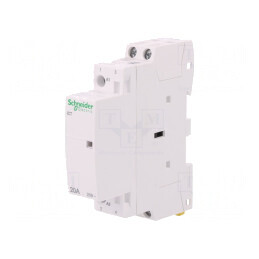 Contactor 2P 20A 230-240VAC NO IP20 | Electronic-mag.ro | Componente Electronice