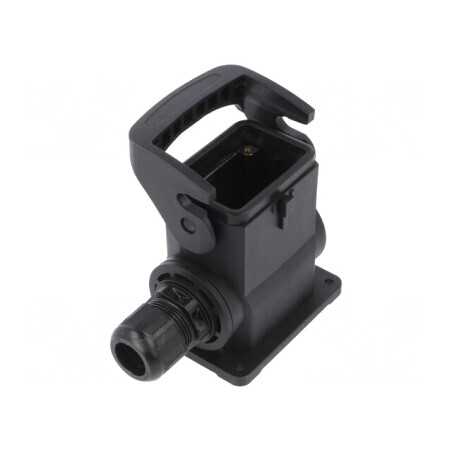 Carcasă pentru Conectori HDC Han-Eco B 6B Drept | Electronic-mag.ro | Componente Electronice