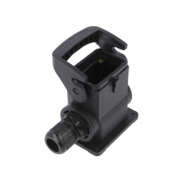 Carcasă pentru Conectori HDC Han-Eco B 6B Drept | Electronic-mag.ro | Componente Electronice