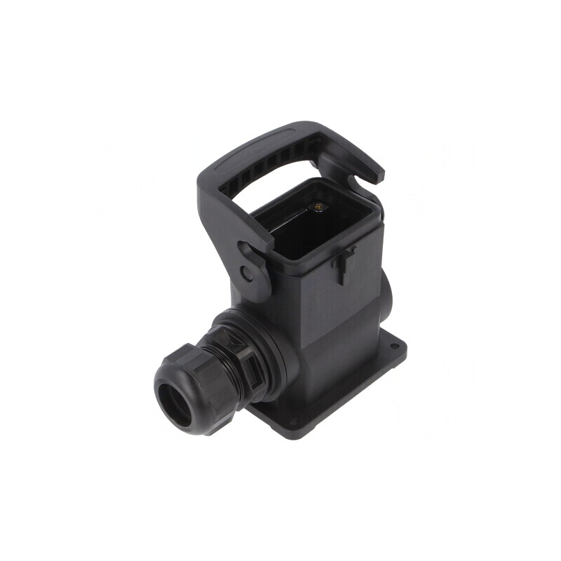 Carcasă pentru Conectori HDC Han-Eco B 6B Drept | Electronic-mag.ro | Componente Electronice