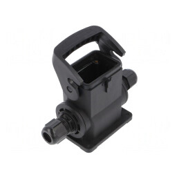 Carcasă pentru Conectori HDC Han-Eco B 6B Drept | Electronic-mag.ro | Componente Electronice