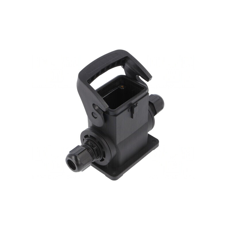 Carcasă pentru Conectori HDC Han-Eco B 6B Drept | Electronic-mag.ro | Componente Electronice