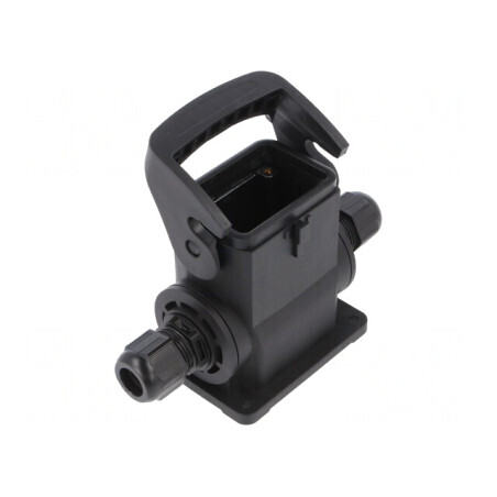 Carcasă pentru Conectori HDC Han-Eco B 6B Drept | Electronic-mag.ro | Componente Electronice