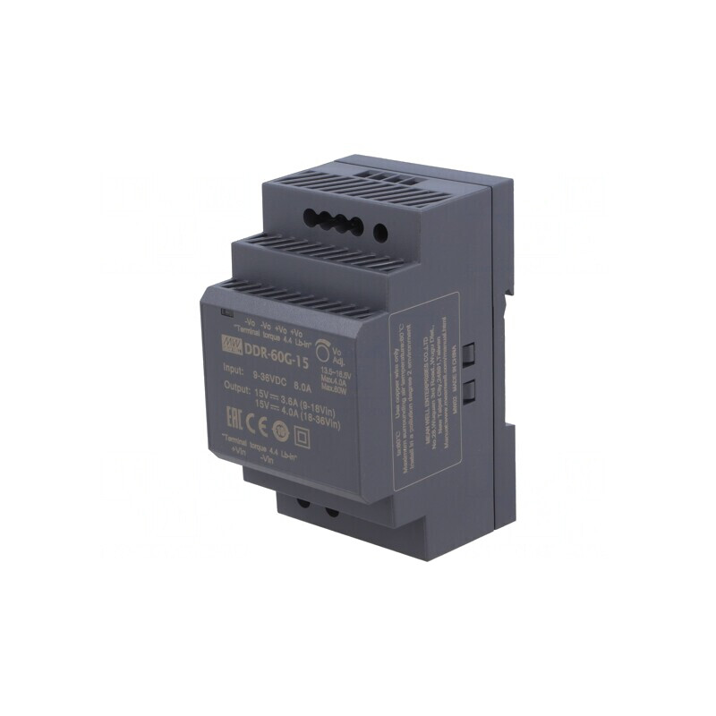 Convertor DC/DC 60W 15V 4A | Electronic-mag.ro | Componente Electronice Convertor DC/DC 60W 15V 4A | Electronic-mag.ro | Componente Electronice