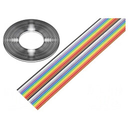 Cablu bandă 1,27mm 20x28AWG neecranat PVC | Electronic-mag.ro | Componente Electronice