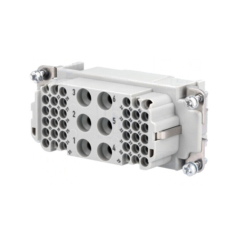 Conector HDC Han-Com Mamă 09380423101 | Electronic-mag.ro | Componente Electronice