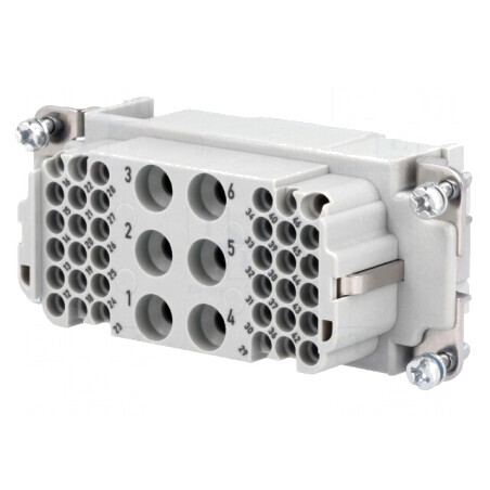 Conector HDC Han-Com Mamă 09380423101 | Electronic-mag.ro | Componente Electronice