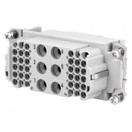 Conector HDC Han-Com Mamă 09380423101 | Electronic-mag.ro | Componente Electronice