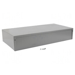 Carcasă Universală Oțel Natural 203x406x76mm | Electronic-mag.ro | Componente Electronice