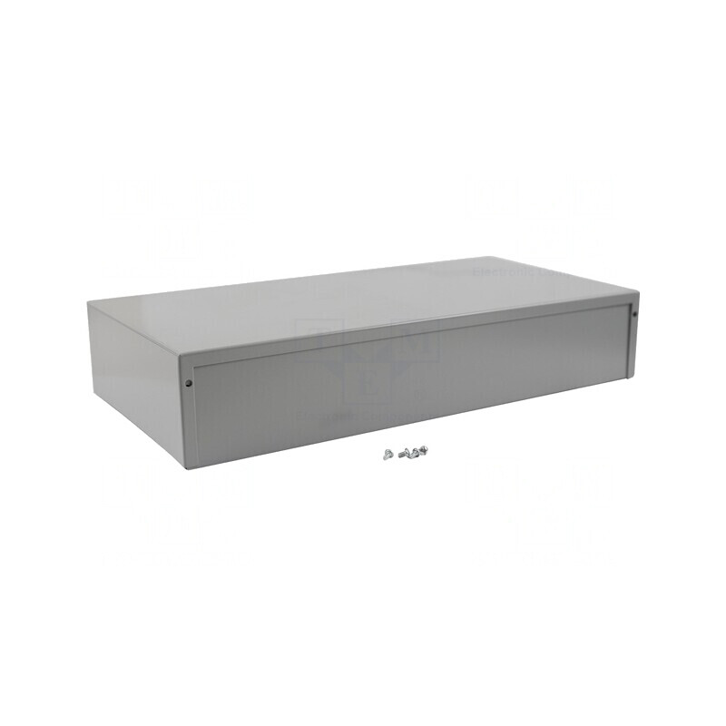 Carcasă Universală Oțel Natural 203x406x76mm | Electronic-mag.ro | Componente Electronice