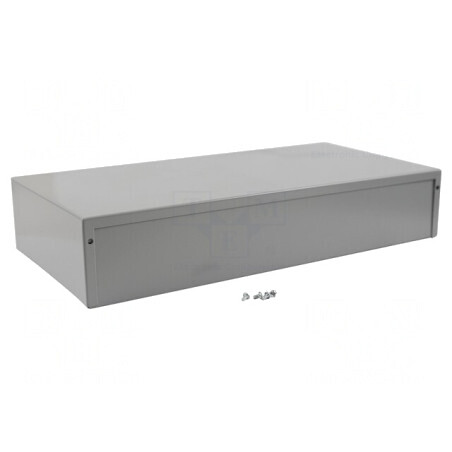 Carcasă Universală Oțel Natural 203x406x76mm | Electronic-mag.ro | Componente Electronice