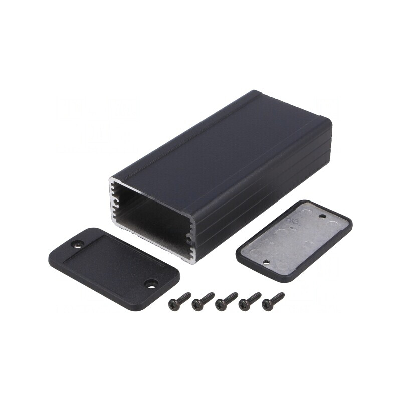 Carcasă Aluminiu Neagră IP54 59x120x31mm | Electronic-mag.ro | Componente Electronice Carcasă Aluminiu Neagră IP54 59x120x31mm | Electronic-mag.ro | Componente Electronice