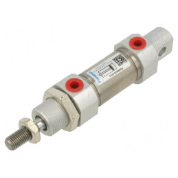 Cilindru pneumatic rotund | Diam.piston: 25mm | Pas piston: 10mm | FDNM025.0010