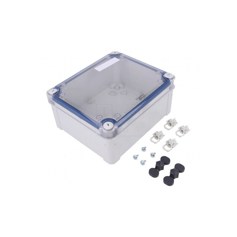 Carcasă Universală Policarbonat Gri 164x198x87mm | Electronic-mag.ro | Componente Electronice